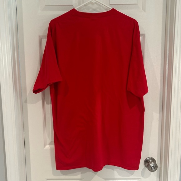 "Who's Your Craw Daddy" Port & Company Men Red Graphic T-Shirt 2XL Novelty GIft - Picture 5 of 8